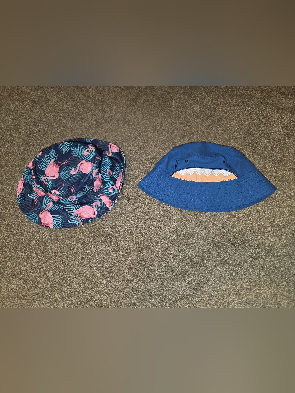 💓 3/$15 Set Of 2 Baby Boy's Summer Hats Size 12-18 Months